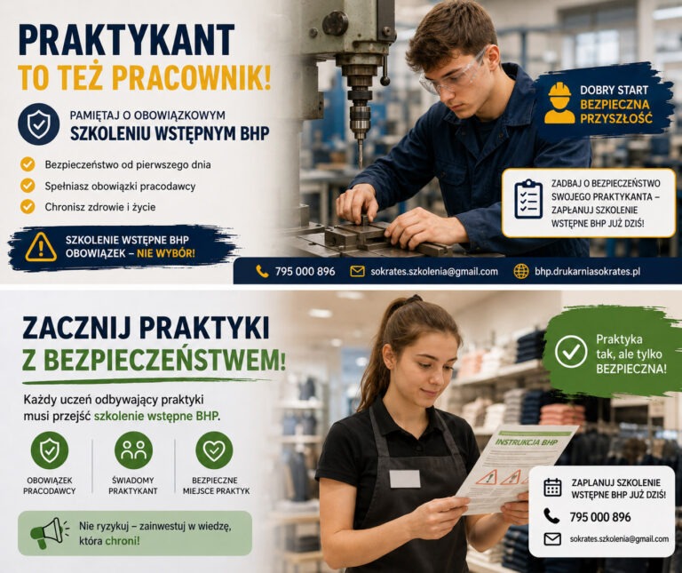 Czy uczeń odbywający praktyki musi przejść szkolenie wstępne BHP? Sprawdź, jakie obowiązki ma pracodawca